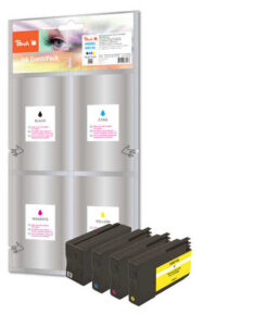 Peach 319117 inktcartridge 4 stuk(s) Hoog (XL) rendement Zwart, Cyaan, Magenta, Geel