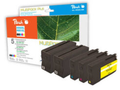 Peach 319232 inktcartridge 5 stuk(s) Zwart, Cyaan, Magenta, Geel - Afbeelding 2