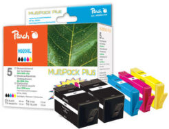 Peach 319222 inktcartridge 5 stuk(s) Hoog (XL) rendement Zwart, Cyaan, Magenta, Geel
