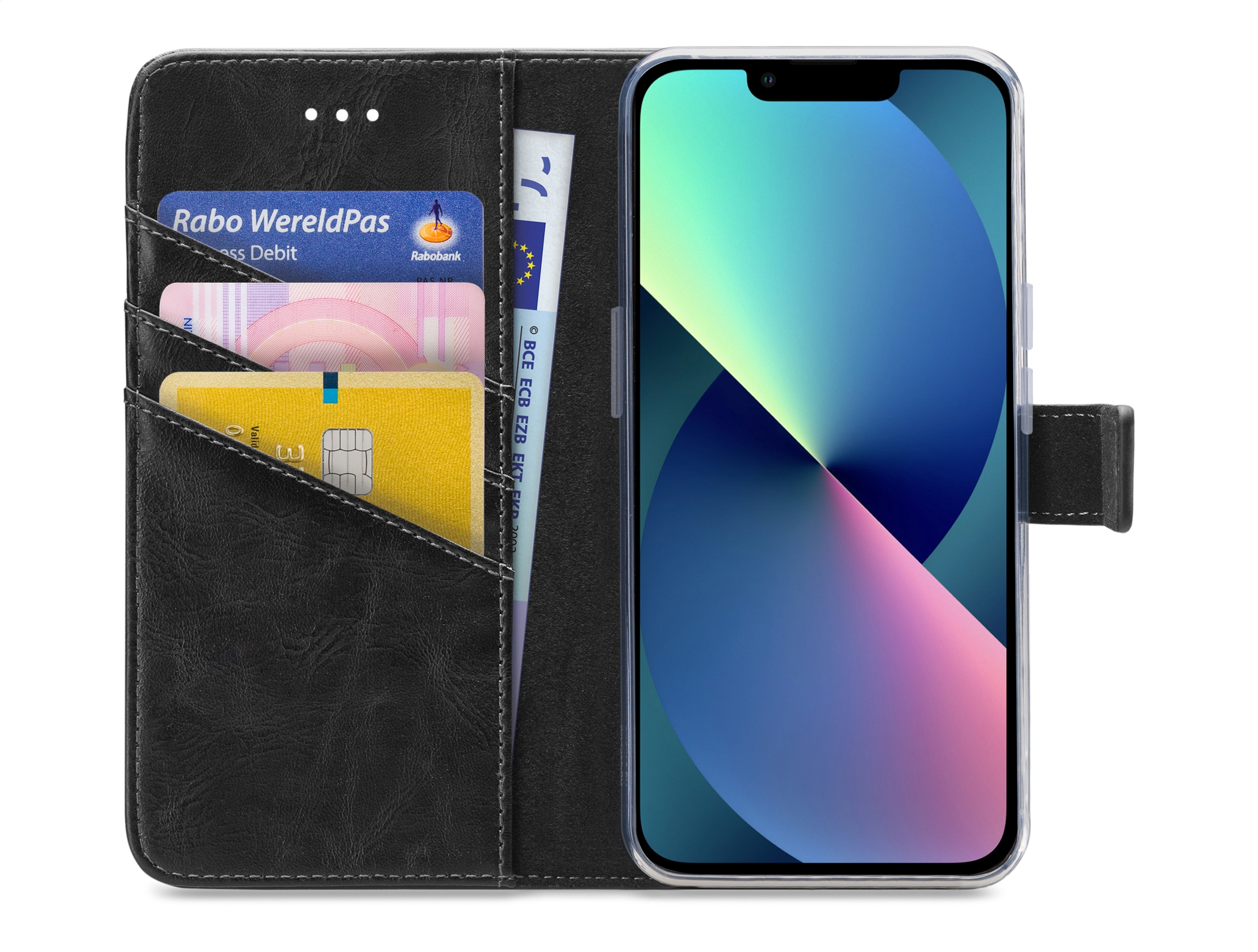 My Style Flex Wallet for Apple iPhone 13 Mini Black