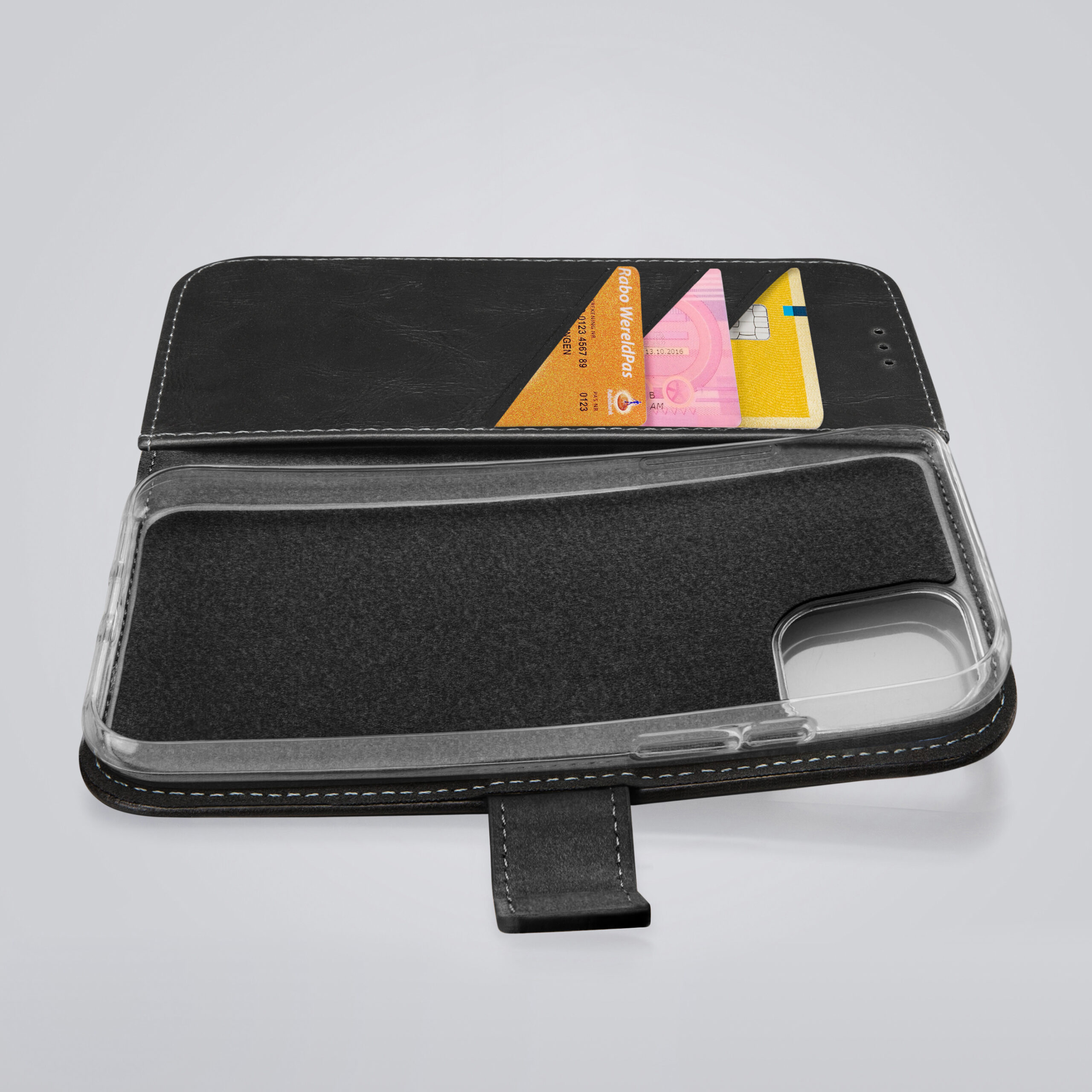 My Style Flex Wallet for Apple iPhone 13 Mini Black - Afbeelding 7