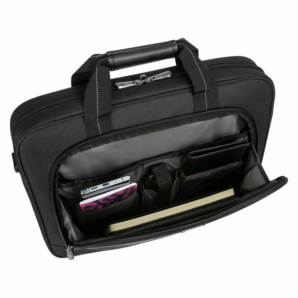 Targus TCT027GL laptoptas 39,6 cm (15.6") Aktetas Zwart - Afbeelding 3