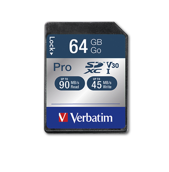 Verbatim Pro 64 GB SDXC UHS Klasse 10 - Afbeelding 2