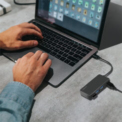 LogiLink UA0396 interface hub USB 3.2 Gen 1 (3.1 Gen 1) Type-A 5000 Mbit/s Zwart - Afbeelding 5