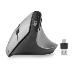 ACT Draadloze Ergonomische Muis met Bluetooth en USB-C/USB-A - Afbeelding 2