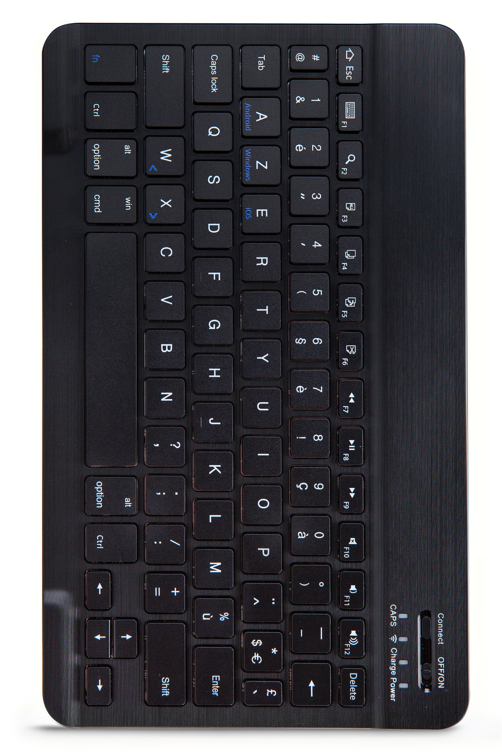 Mobilize Detachable Bluetooth Keyboard Case Samsung Galaxy Tab S7/S8 11 Black AZERTY - Afbeelding 4