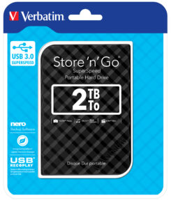Verbatim Draagbare vaste Store 'n' Go-schijf met USB 3.0 van 2 TB Black - Afbeelding 6