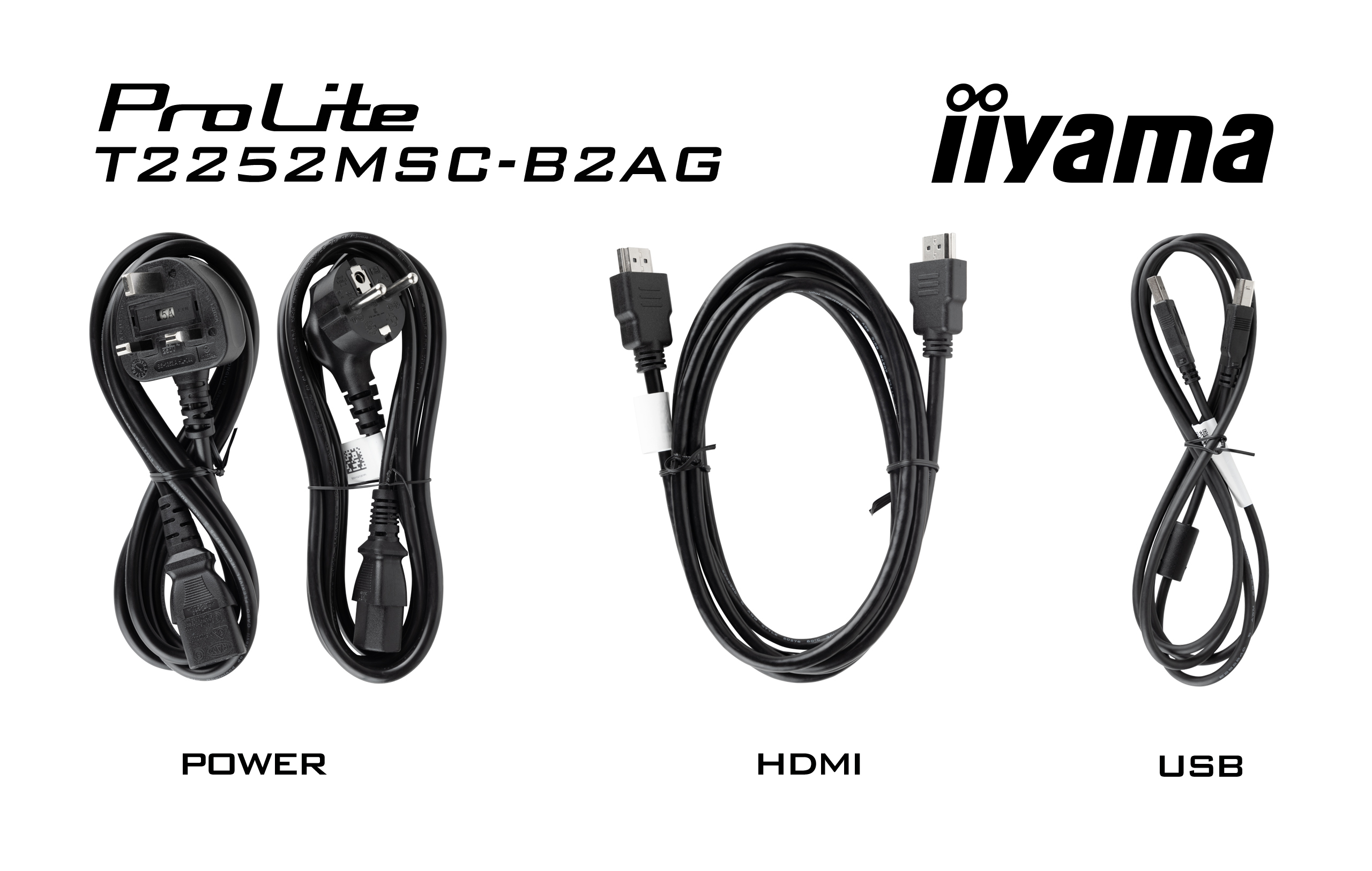 iiyama ProLite T2252MSC-B2AG computer monitor 54,6 cm (21.5") 1920 x 1080 Pixels Full HD LCD Touchscreen Zwart - Afbeelding 15