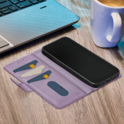 Mobilize Premium Gelly Wallet Book Case Samsung Galaxy A05s Purple - Afbeelding 3