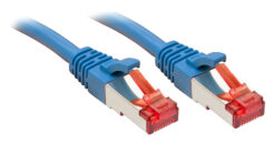 Lindy RJ-45 Cat.6 S/FTP 3m netwerkkabel Blauw Cat6 S/FTP (S-STP)