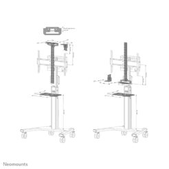 Neomounts AV1-825BL Videobar en multimedia kit - universeel - Afbeelding 17
