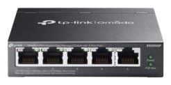 TP-Link Omada ES205G Managed Gigabit Ethernet (10/100/1000) Power over Ethernet (PoE) Zwart