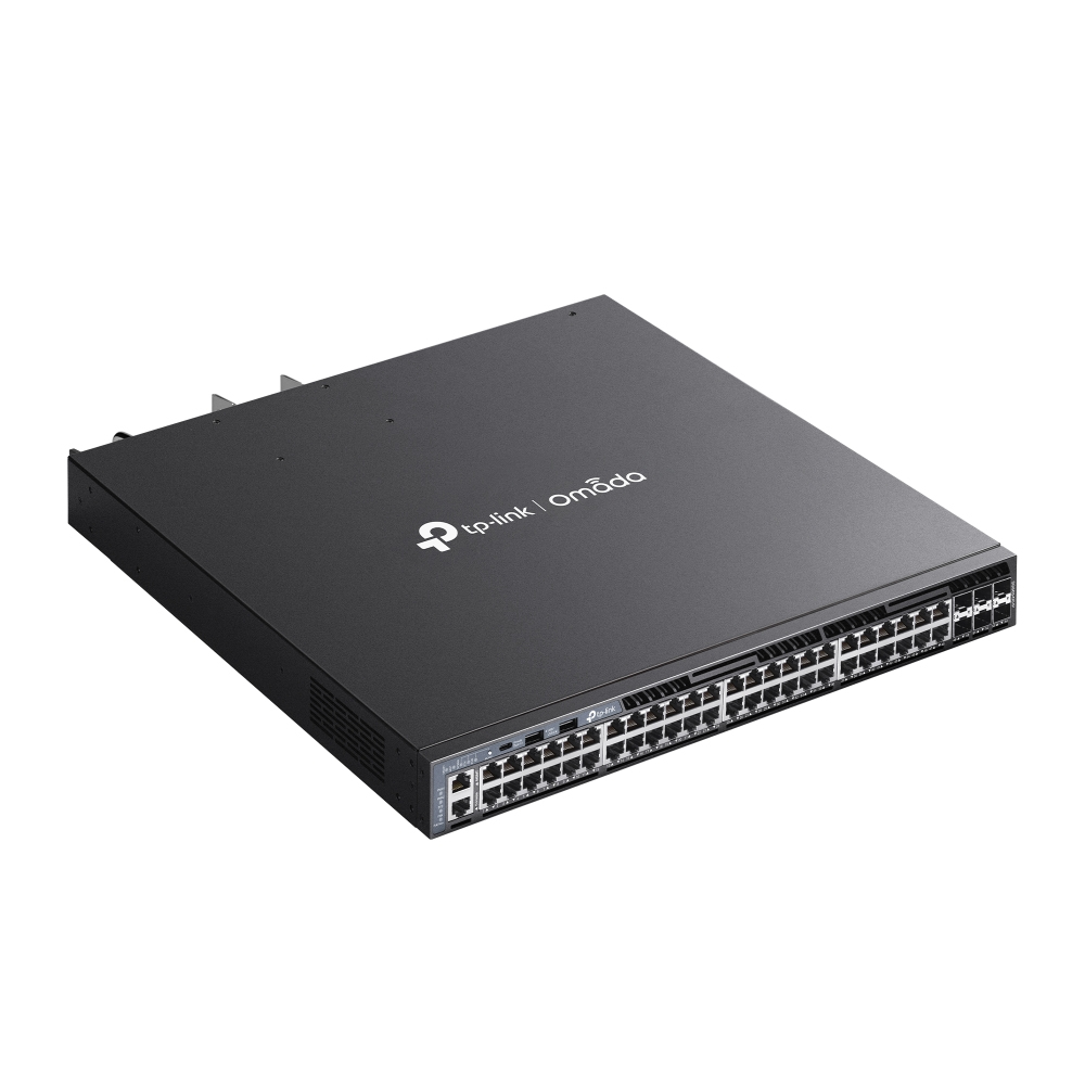 TP-Link Omada SG6654XHP netwerk-switch Managed L3 Gigabit Ethernet (10/100/1000) Power over Ethernet (PoE) 1U Zwart - Afbeelding 5