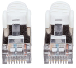 Intellinet Netwerk patchkabel Cat6, 0,5 m, wit, koper, S/FTP, LSOH/LSZH, PVC, RJ45, vergulde contacten, snagless, booted, levenslange garantie - Afbeelding 4