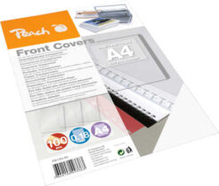 Peach 510013 binding cover A4 Transparant 100 stuk(s)