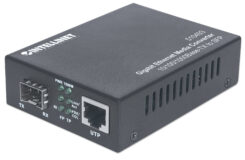 Intellinet 510493 netwerk media converter 1000 Mbit/s Zwart - Afbeelding 2