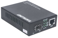 Intellinet 510493 netwerk media converter 1000 Mbit/s Zwart - Afbeelding 3