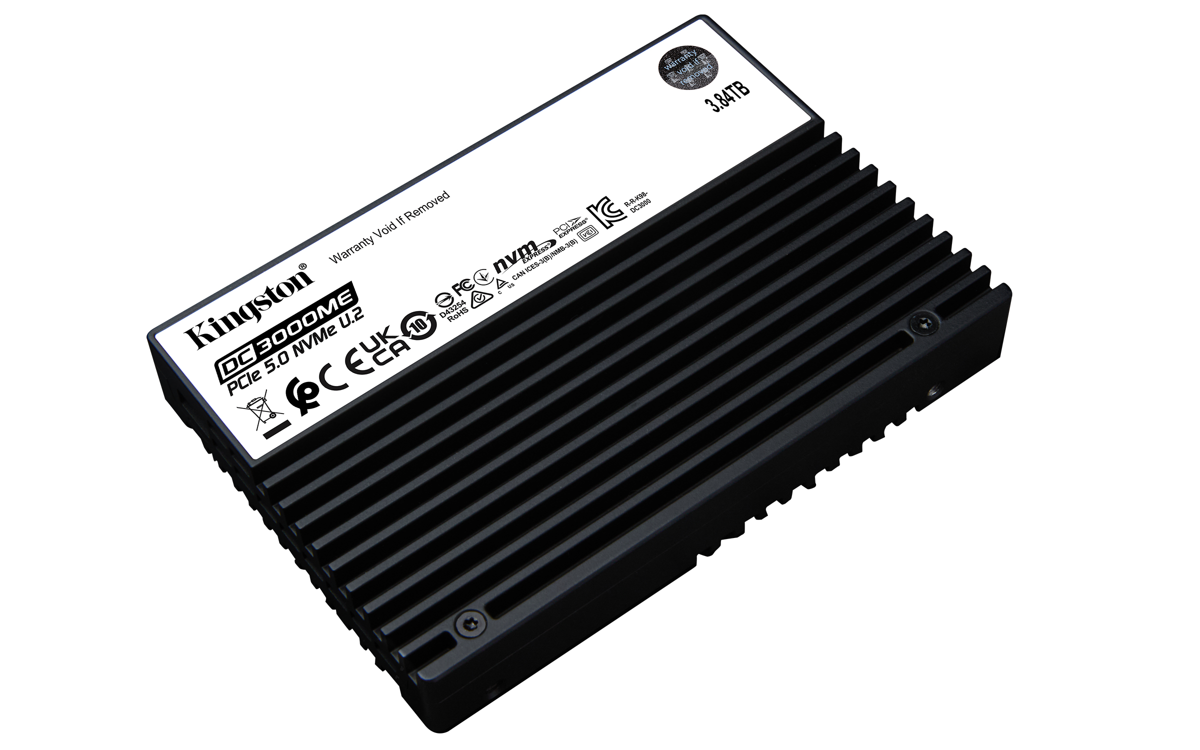 Kingston Technology 3,84TB DC3000ME U.2 PCIe 5.0 NVMe TCG Opal Enterprise SSD - Afbeelding 4