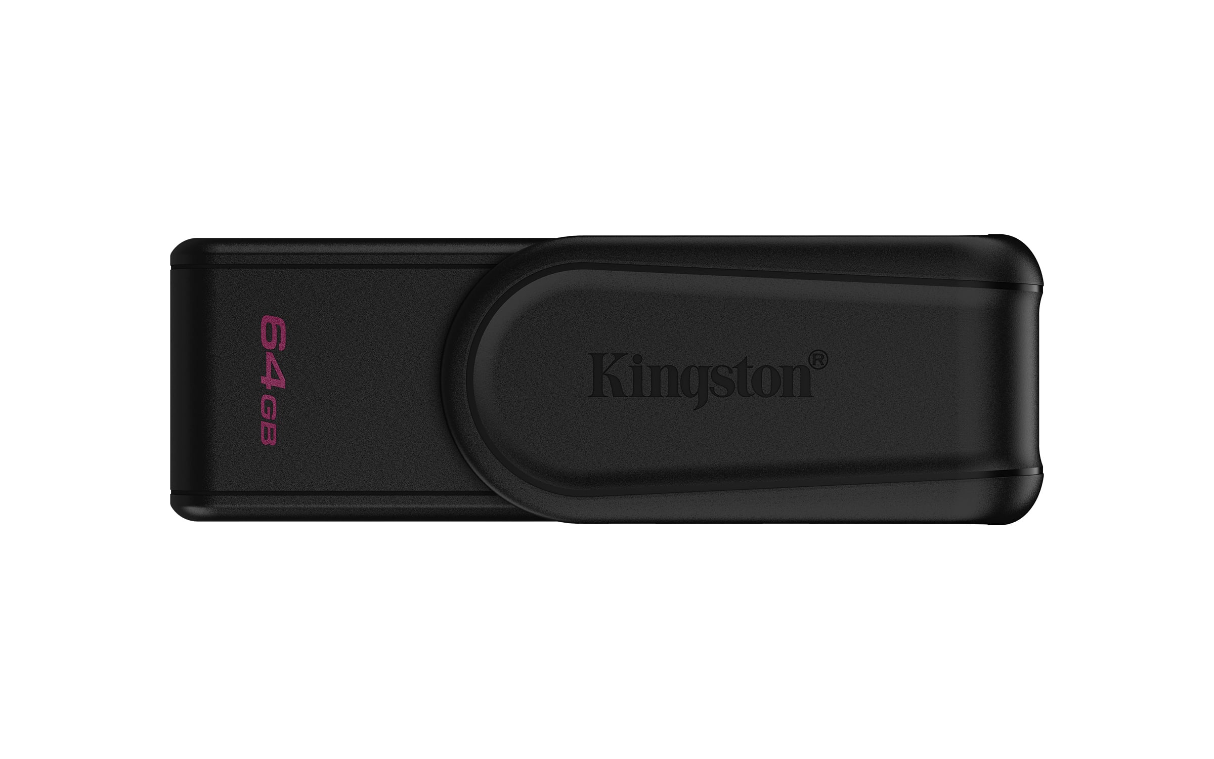 Kingston Technology DataTraveler 64GB Portable USB 3.2 Gen 1 Exodia S (Black/Black)