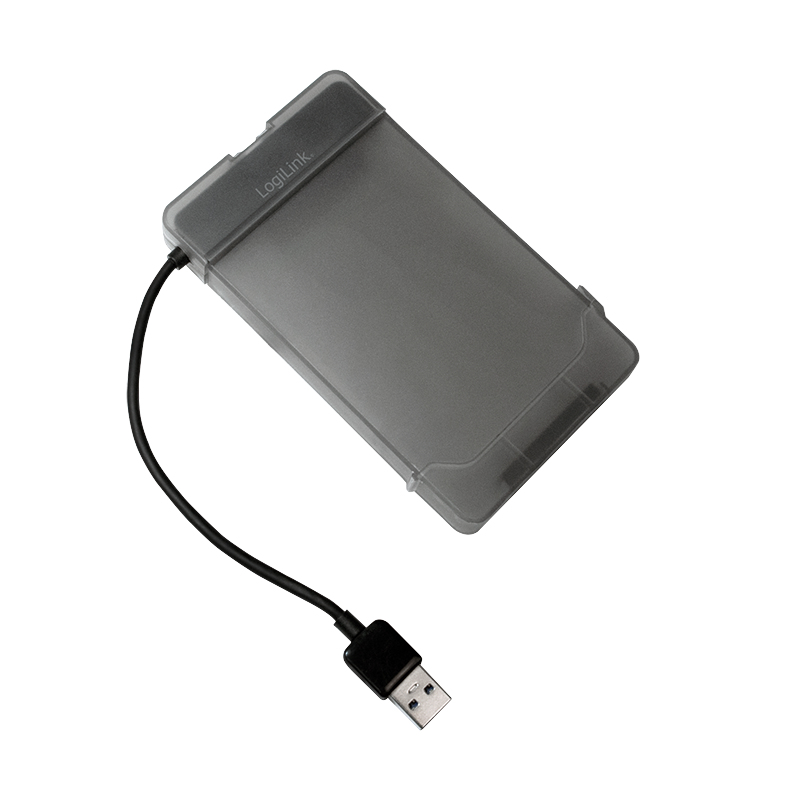 LogiLink AU0037 behuizing voor opslagstations HDD-/SSD-behuizing Grijs 2.5" - Afbeelding 3