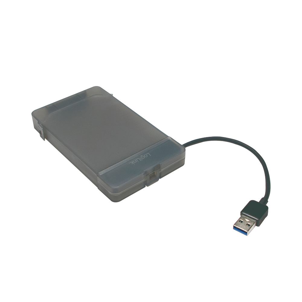 LogiLink AU0037 behuizing voor opslagstations HDD-/SSD-behuizing Grijs 2.5" - Afbeelding 2