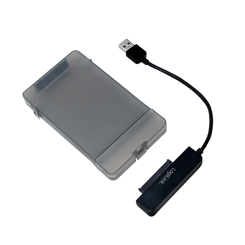 LogiLink AU0037 behuizing voor opslagstations HDD-/SSD-behuizing Grijs 2.5" - Afbeelding 5