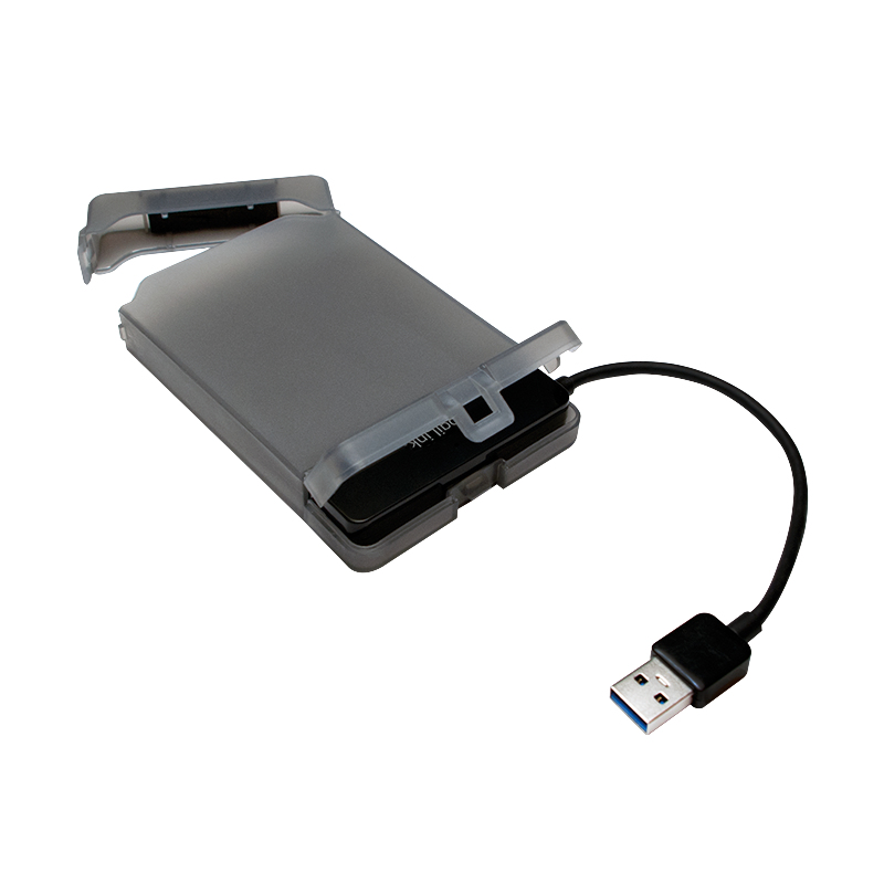 LogiLink AU0037 behuizing voor opslagstations HDD-/SSD-behuizing Grijs 2.5" - Afbeelding 4