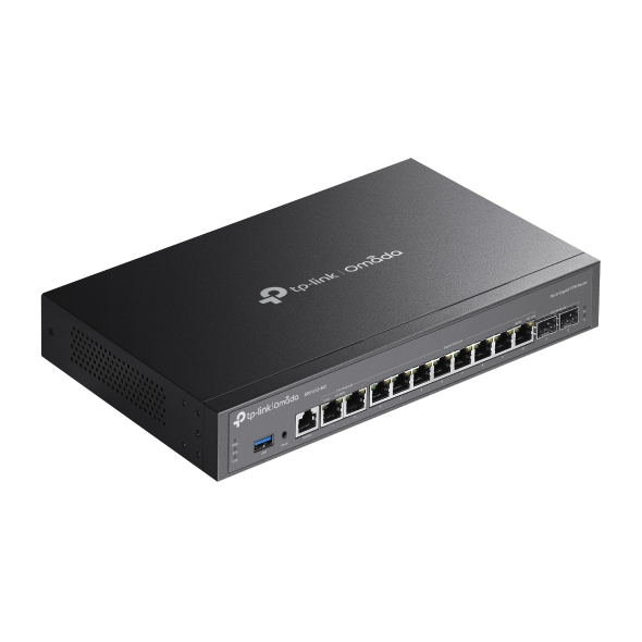 TP-Link Omada ER7412-M2 bedrade router 2.5 Gigabit Ethernet, Gigabit Ethernet Zwart - Afbeelding 5