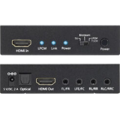 Techly IDATA HDMI-EA74K audio-omzetter Zwart - Afbeelding 5