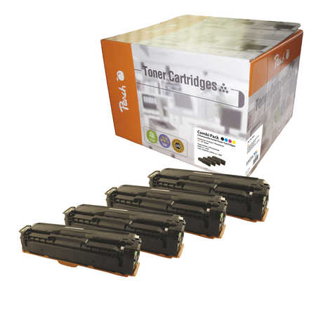 Peach PT500 tonercartridge 4 stuk(s) Zwart, Cyaan, Magenta, Geel - Afbeelding 2