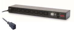 APC Rack PDU AP7921B, Switched, 0U/1U, 16A, 230V,(8x) C13, C20 stekker