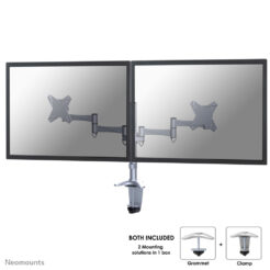 Neomounts FPMA-D1330DSILVER Monitorarm 10-27"