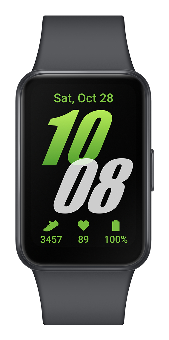 Samsung Galaxy Fit3 4,06 cm (1.6") AMOLED 40 mm Digitaal 256 x 402 Pixels Touchscreen Grijs - Afbeelding 3