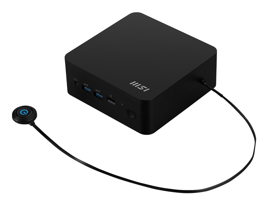 MSI CUBI NUC AI 1UMG-019BEU PC/workstation barebone Zwart 125H Intel SoC - Afbeelding 11