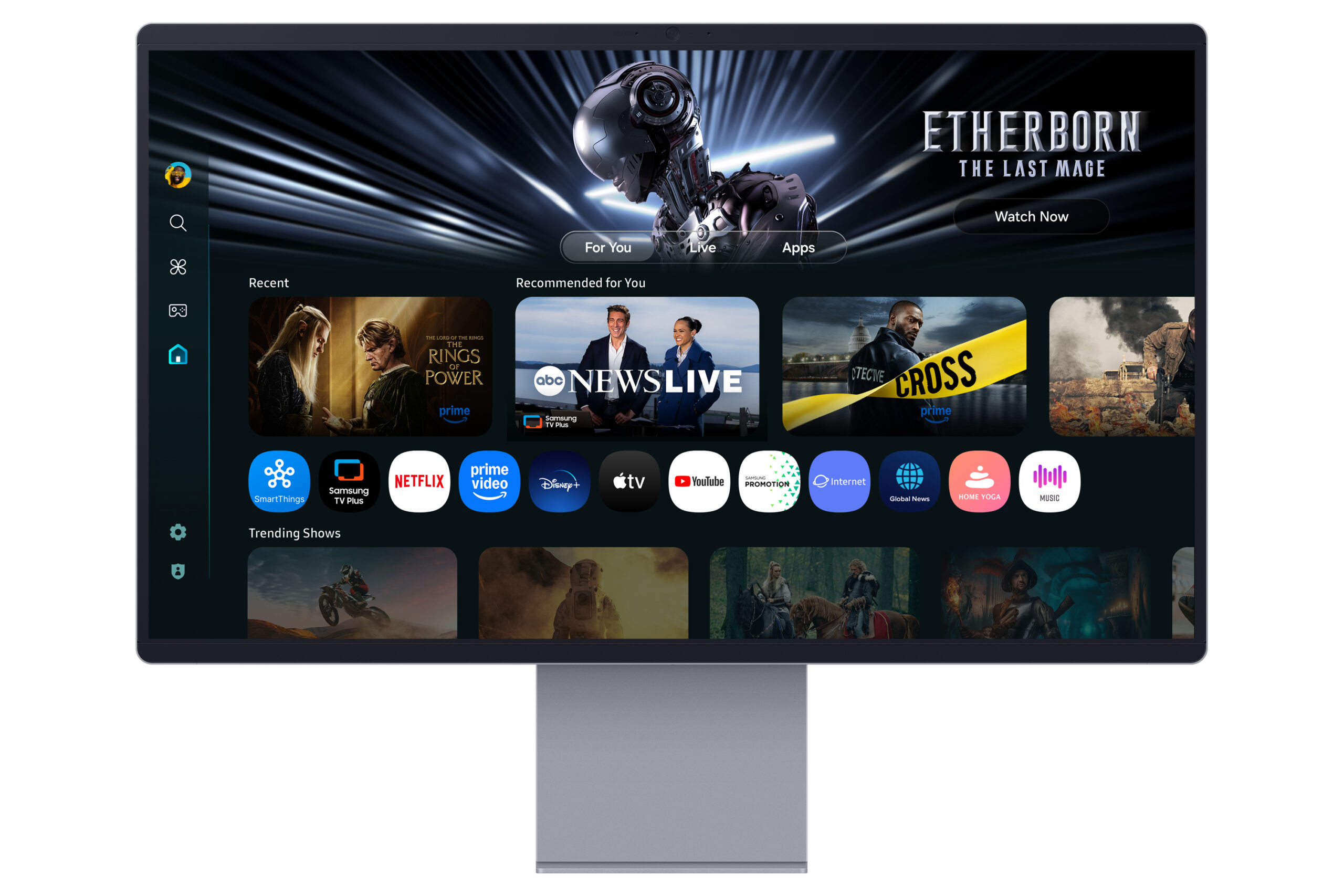 Samsung 32" Smart Monitor M9 M90SF OLED UHD - Afbeelding 3