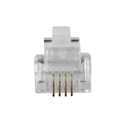 ACT RJ11 (6P/4C) modulaire connector voor platte kabel - Afbeelding 4
