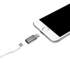 LogiLink AU0040 tussenstuk voor kabels USB 3.1 C USB 3.0 A, Micro USB 2.0 Aluminium - Afbeelding 7