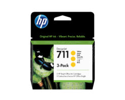 HP 711 gele DesignJet inktcartridges, 29 ml, 3-pack