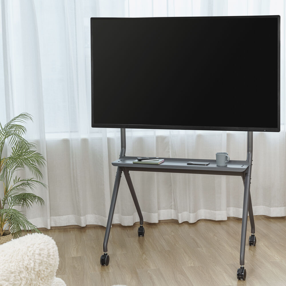 ACT Verrijdbare tv/monitor vloersteun, 50” t/m 86”, VESA - Afbeelding 5