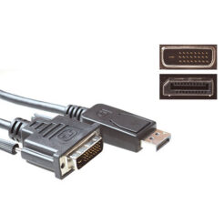 ACT Verloopkabel DisplayPort male naar DVI male 1.00 m - Afbeelding 2