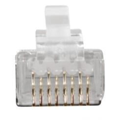 ACT RJ45 (8P/8C) CAT6A afgeschermde modulaire connector voor ronde kabel met massieve of soepele aders - Afbeelding 3