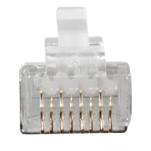 ACT RJ45 (8P/8C) CAT6A afgeschermde modulaire connector voor ronde kabel met massieve of soepele aders - Afbeelding 3