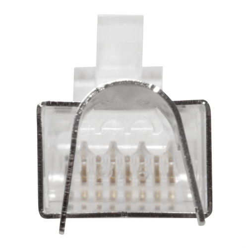 ACT RJ45 (8P/8C) CAT6A afgeschermde modulaire connector voor ronde kabel met massieve of soepele aders - Afbeelding 4