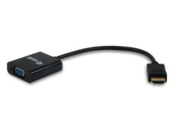 Equip 11903607 video kabel adapter HDMI Type A (Standaard) VGA (D-Sub) Zwart - Afbeelding 2