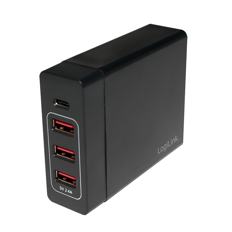LogiLink PA0122 oplader voor mobiele apparatuur Universeel Zwart USB Binnen - Afbeelding 3