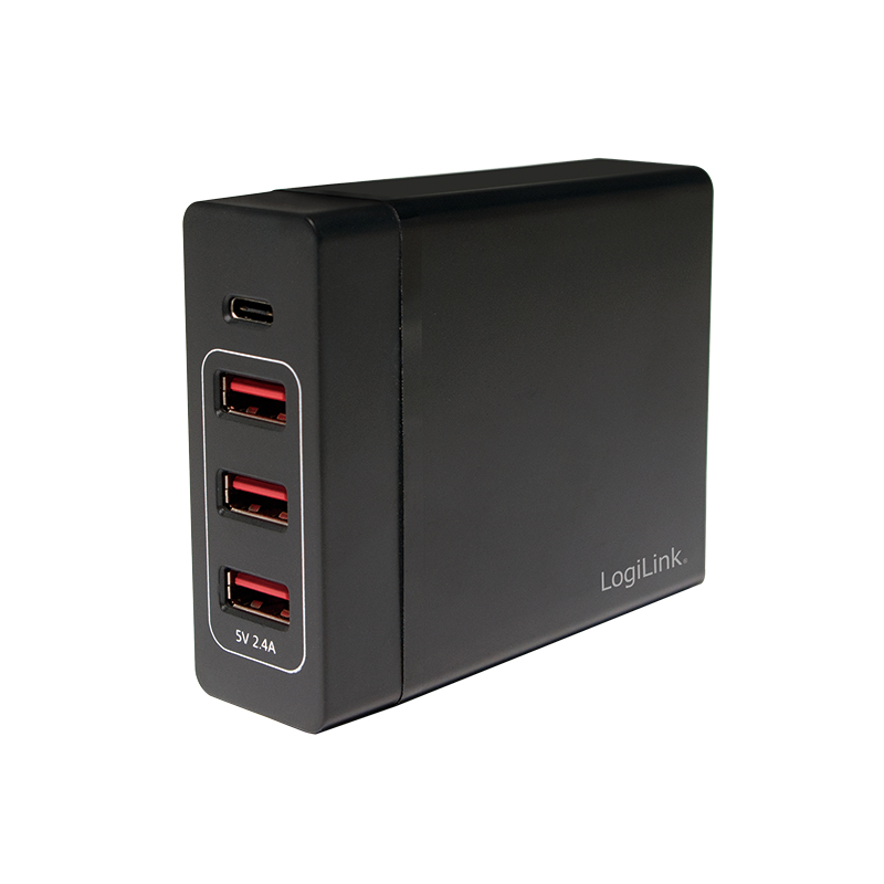 LogiLink PA0122 oplader voor mobiele apparatuur Universeel Zwart USB Binnen - Afbeelding 2