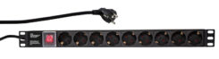 LogiLink PDU9C02 energiedistributie 9 AC-uitgang(en) Zwart - Afbeelding 2