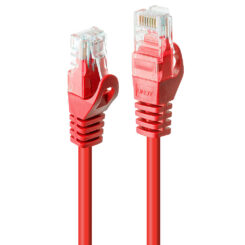 Lindy 48180 netwerkkabel Rood 0,3 m Cat6 U/UTP (UTP) - Afbeelding 2