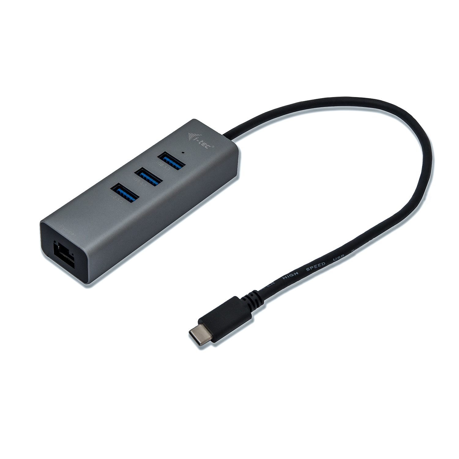 i-tec Metal USB-C HUB 3 Port + Gigabit Ethernet Adapter - Afbeelding 4