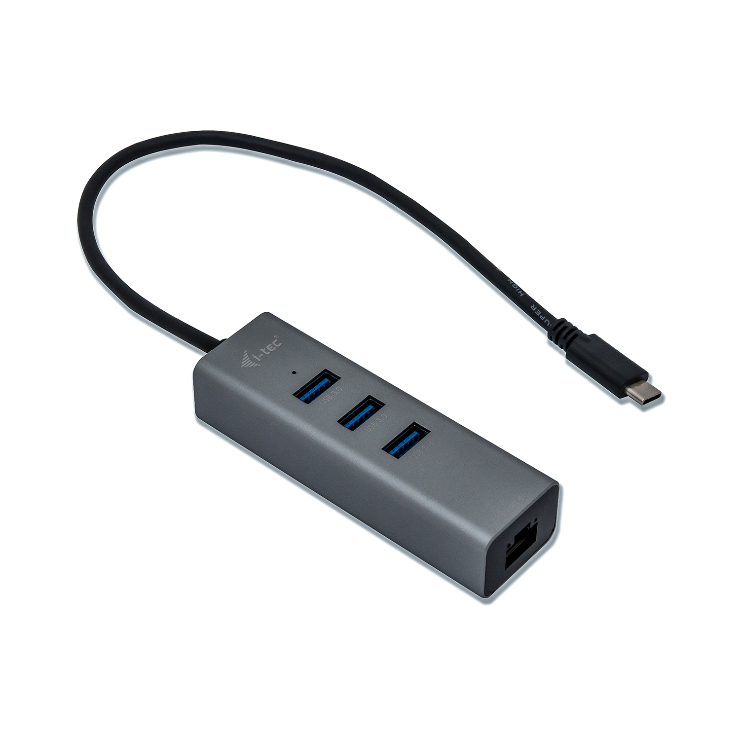 i-tec Metal USB-C HUB 3 Port + Gigabit Ethernet Adapter - Afbeelding 3